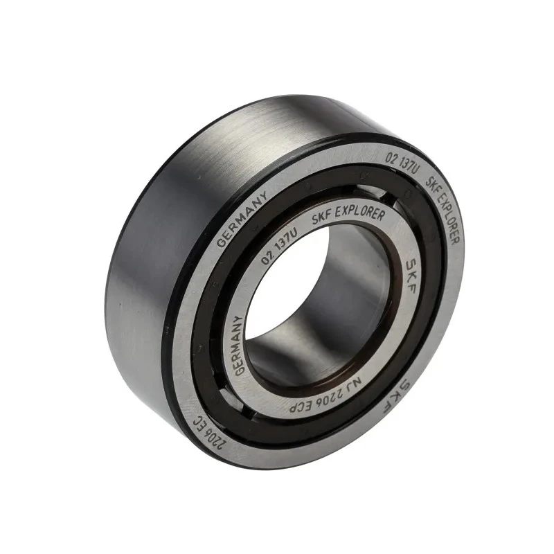 SKF Cylindrical Roller Bearing 30 mm Inside Diameter 62 mm Outside Diameter 20 mm Race Width Open End NJ 2206 ECP