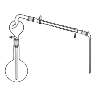 Steam Distillation Assembly 500ml Flask Liebig Condenser Lab image-1