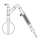 Steam Distillation Assembly 1000ml Round Flask Two Neck Lab image-1