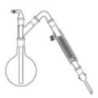 Steam Distillation Assembly Consists Of Round Bottom Flask 1000 ml Multiple Adapter Two Necks Recovery Bend