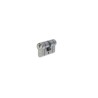 ABUS Brass Euro Cylinder Lock Matt Brass Nickel Finish 80mm 5 Pins 85121