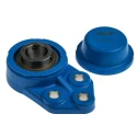 SKF 3-Bolt Bracket Flanged Ball Bearing Unit Stainless Steel 31.75 mm ID 157 mm Length F3BBC 104-CPSS-DFH