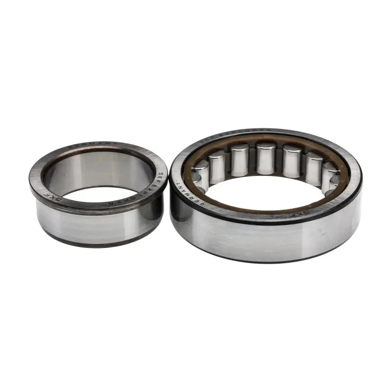 SKF Cylindrical Roller Bearing 40 mm ID 80 mm OD 18 mm Width Non-Metallic Cage Shielded NJ 208 ECP