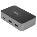 StarTech.com 4 Port USB 3.1 USB Hub AC Adapter Powered USB Type-C Gen 2 with 3 USB Type-A Ports HB31C3A1CS