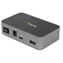 StarTech.com 4 Port USB 3.1 USB Hub AC Adapter Powered USB Type-C Gen 2 with 3 USB Type-A Ports HB31C3A1CS