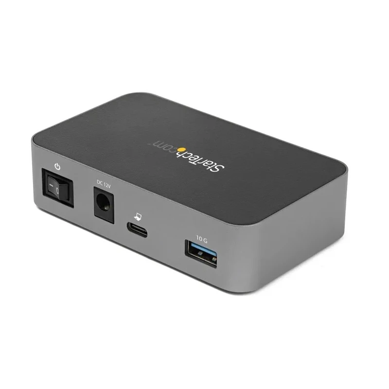StarTech.com 4 Port USB 3.1 USB Hub AC Adapter Powered USB Type-C Gen 2 with 3 USB Type-A Ports HB31C3A1CS