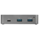 StarTech.com 4 Port USB 3.1 USB Hub AC Adapter Powered USB Type-C Gen 2 with 3 USB Type-A Ports HB31C3A1CS