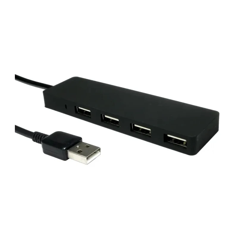 RS PRO 4 Port USB 2.0 USB Hub, USB Powered, 4 USB Ports, 110 mm Cable Length 220-6492