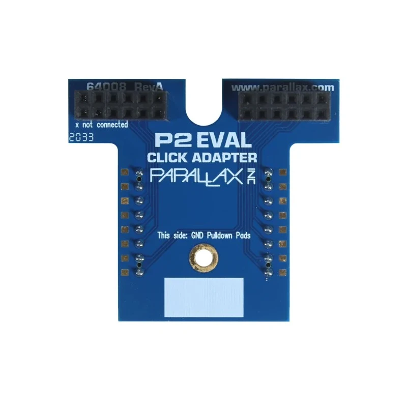 Parallax Inc Adapter Board for Use with Propeller P2 Microcontroller 64008