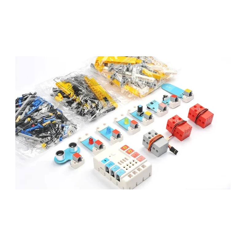 Elecfreaks Inventor's Kit for BBC Micro:bit Multi-Sensor Educational Development Kit with Ultrasonic, Crash EF08232