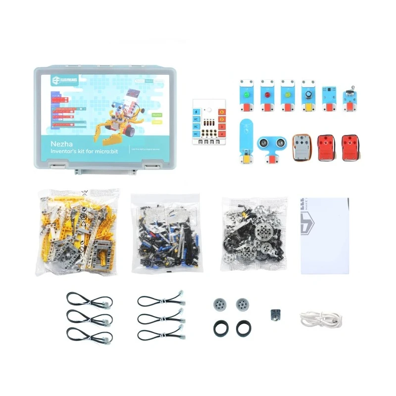 Elecfreaks Inventor's Kit for BBC Micro:bit Multi-Sensor Educational Development Kit with Ultrasonic, Crash EF08232