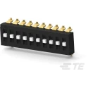 TE Connectivity Raised Rotary Coded DIP Switch Surface Mount TDS10SGNNTR04