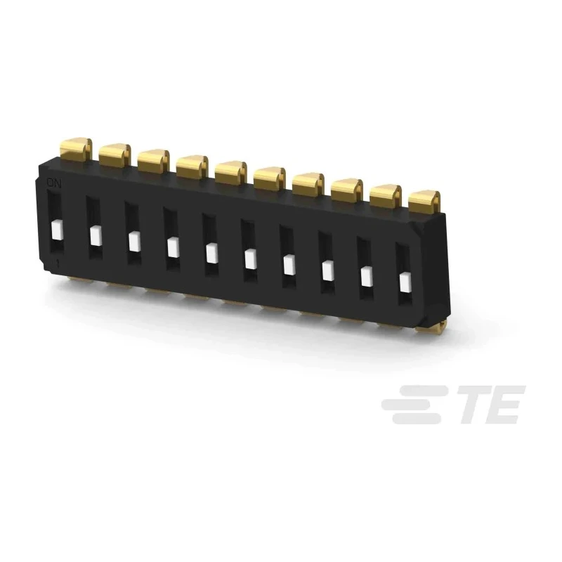 TE Connectivity Recessed Rotary Coded DIP Switch Surface Mount EDS10SNRNTU04Q