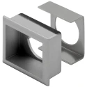 EAO Modular Switch Bezel for Use with 61 Series Flush Mounting Yellow, Ø22.3 mm Cut-out 61-9931.4