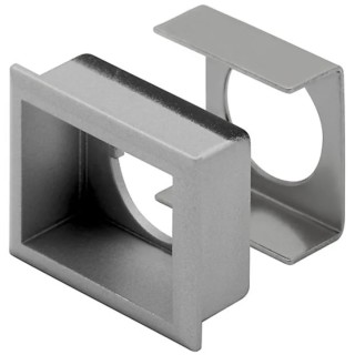 EAO Modular Switch Bezel for Use with 61 Series Flush Mounting Yellow, Ø22.3 mm Cut-out 61-9931.4