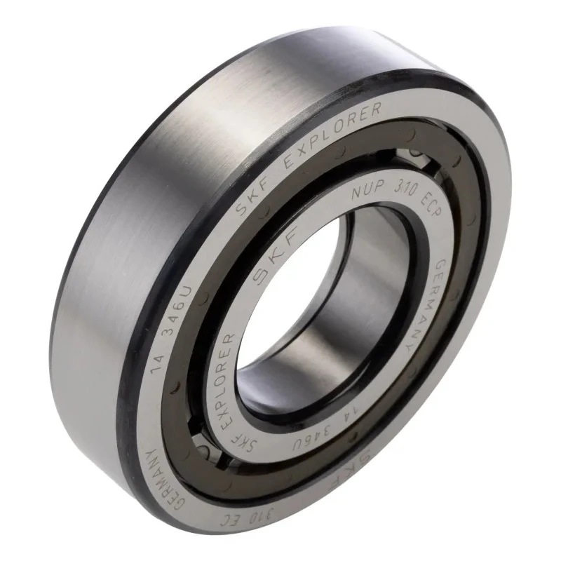 SKF Roller Bearing 50 mm Inside Diameter 110 mm Outside Diameter Shielded Non-Metallic Cage NUP 310 ECP