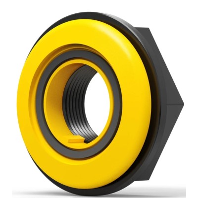 EAO Mounting Adapter for use with 61 Series 16.2 mm Diameter Emergency Stop Switch Compact Diameter 22.3 mm Mounting 61-9904
