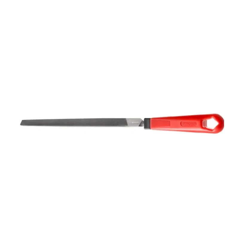 Facom 200 mm Second Engineers Triangular File with Ergonomic Handle TRI.B200EMA