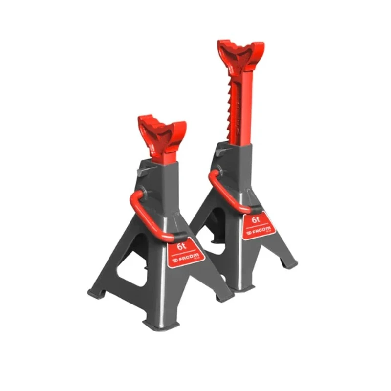 Facom Axle Stand with 620 mm Minimum and Maximum Lifting Height, 6 Ton Load Capacity DL.C6