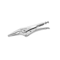Facom 1-Piece Locking Plier Long Nose, Chrome Finish, 165mm Overall Length 517.6