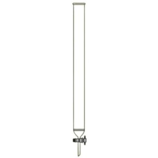Chromatography Columns with Sintered Disc & PTFE Key Stopcock Lab image-1