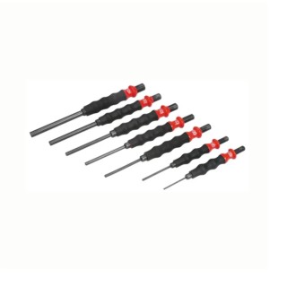 Facom 10-Piece Centre Punch Set 249.G247GJ12, Sheathed Impact Tools, France Origin