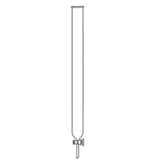Chromatography Columns Plain With Stopcock for lab image-1