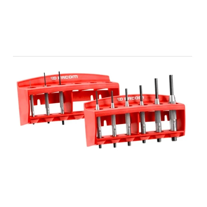 Facom 9-Piece Automatic Centre Punch Set Chrome Vanadium Steel 251A.JS9