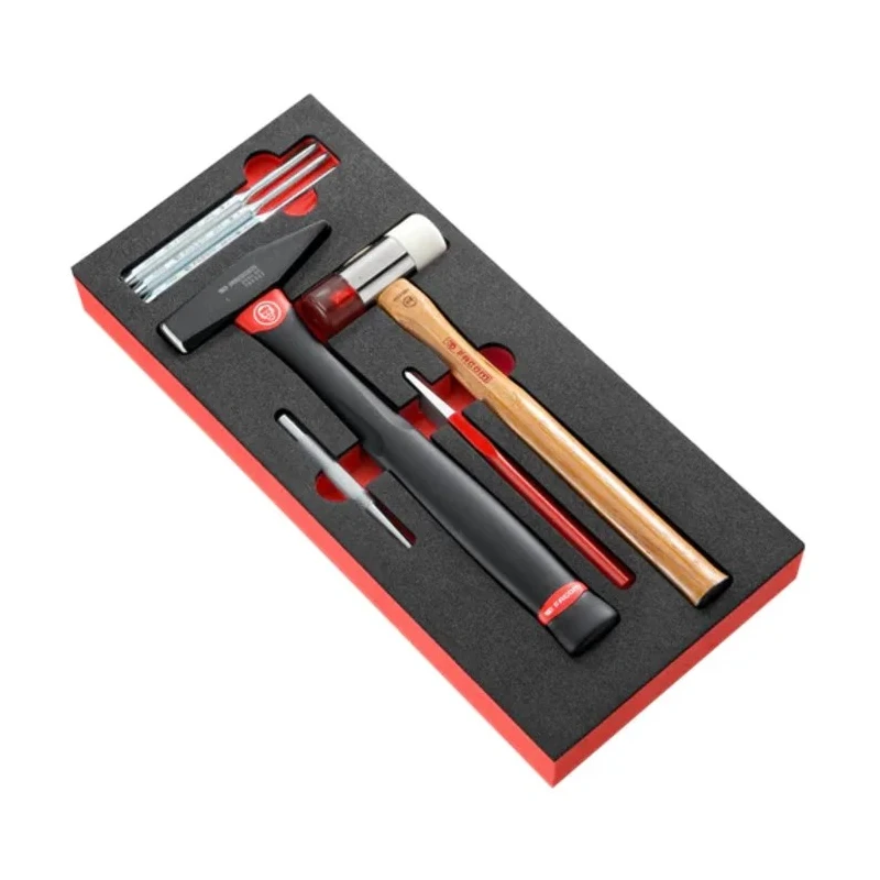 Facom 7 Piece Impact Tool Kit with Foam Inlay MODM.MI7