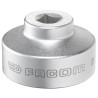 Facom Chrome Vanadium Steel 3/8 in Drive 36 mm 6 Point Square Socket D.163-36