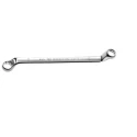 Facom Double Ended Chrome Finish Offset Ring Spanner 22.35 x 23.88 mm 120mm Overall Length 12-Point 55A.7/8X15/16