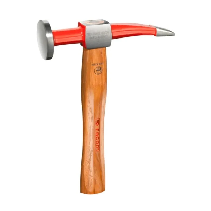 Facom Planishing Hammer with Hickory Wood Handle 430g, Overall Length 310mm 868D.40BOC