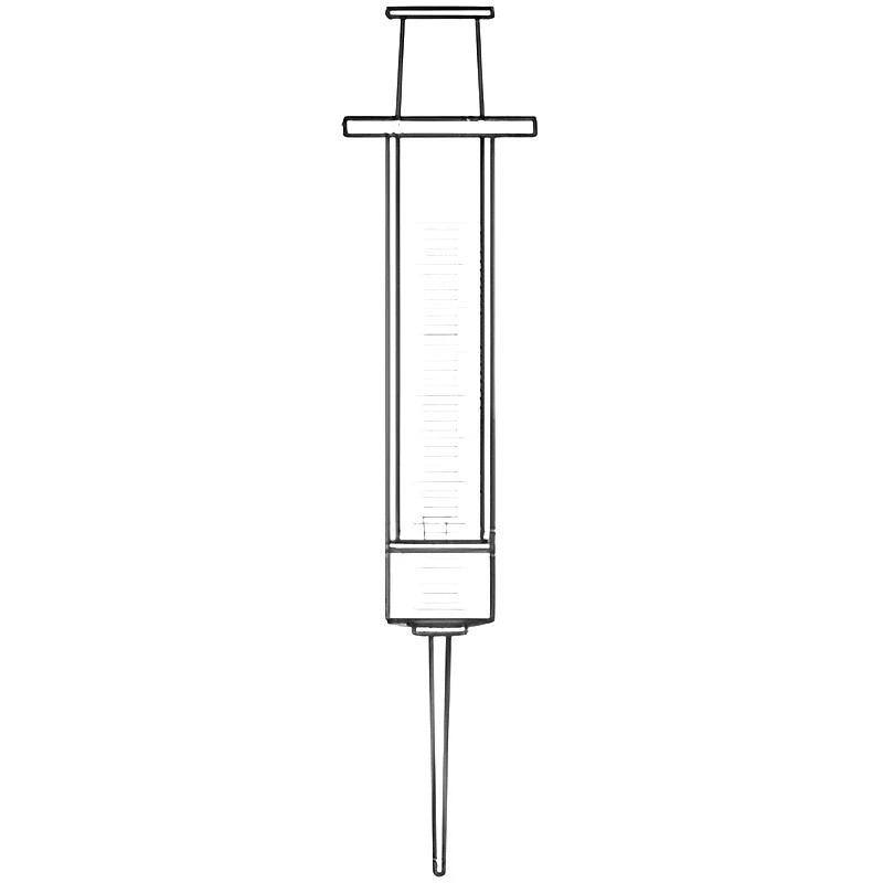 Gas Tight Micro Litre Syringe Removable Needle for lab image-1