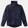 Parade Unisex Nylon Fleece Jacket White Green Black Yellow with Zipper Size XL 17OPOLE*1482TXL