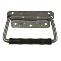 Savigny Steel Carrying Handle Zinc Plated Screw Fixing 48mm Height 125mm Width 40kg Load Capacity 40300 ZI