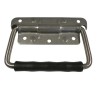Savigny Steel Carrying Handle Zinc Plated Screw Fixing 48mm Height 125mm Width 40kg Load Capacity 40300 ZI