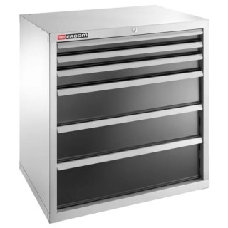 Facom Heavy Load Drawer Unit 6 Drawers 680mm Depth Model 2936B