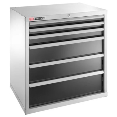 Facom Heavy Load Drawer Unit 6 Drawers 680mm Depth Model 2936B