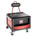 Facom 2 Drawer Wheeled Tool Trolley with Cantilever Tray, 580mm Length, 540mm Width, 470mm Height, Red, Model TCS-P1