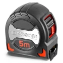 Facom 5 m Metric Tape Measure 28 mm Wide Mylar Blade with ABS Casing and Stainless Steel Belt Clip 897A.528PB