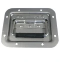 Savigny Zinc Plated Steel Carrying Handle with Screw Fixing 40kg Load Capacity 108mm x 137mm 41305 ZI