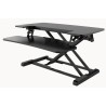 RS PRO Sitting/Standing Computer Workstation Adjustable Height Steel Desk Converter 720 mm x 415 mm 15 kg Load 235-5099