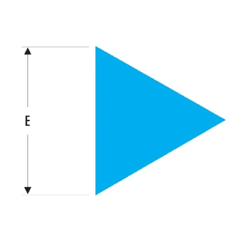 Facom Engineers File Triangular Shape 200 mm Length 20 mm Thickness 15 mm Width Second Cut TRI.MD200A