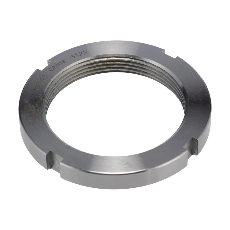 SKF Lock Nut Bearing Assembly, 60mm Inside Diameter, 73 x 80 x 11 mm Dimensions, Lock Nut Type KM 12