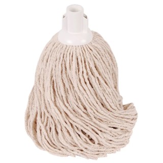 Vikan Yarn Mop Head Socket No. 14 Size, 80% Cotton + 20% Mixed Fibres, Polyethylene Clip SB415