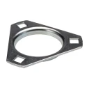 SKF Flange Bearing Unit Pressed Steel 62 mm Inside Diameter 3 Hole Triangular Bore PFD 62