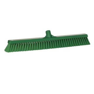 Vikan Broom Green with Polypropylene Bristles Push Broom for Dry Areas 610x65 mm 31992