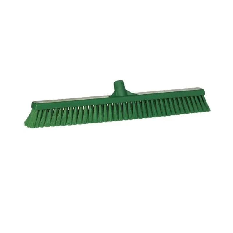 Vikan Broom Green with Polypropylene Bristles Push Broom for Dry Areas 610x65 mm 31992