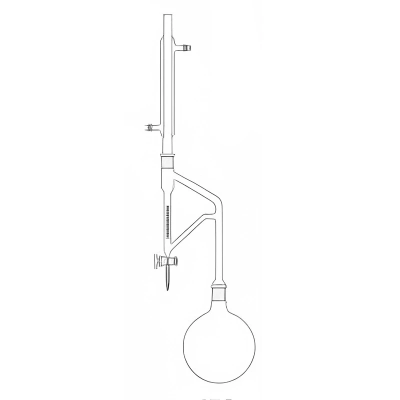 Clevenger Assembly for Volatile Oil Determination 1000ml Flask Lab image-1