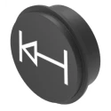 EAO Keypad Cap for 09 Series Keypads 09-0S12.2037